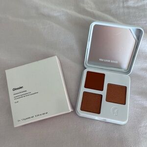 New Glossier Monochromes Clay Eyeshadow Trio